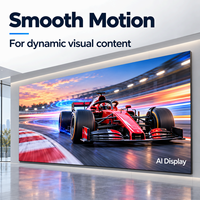Écran LED d'intérieur AI Display P0.6 P0.7 P0.9 Premium CE FCC COB, mur vidéo LED à pas ultra fin 4K UHD, écran LED sans soudure pour salles de réunion