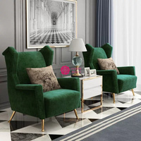 Fauteuil de salon moderne à dossier haut Yicheng Beauty pour hôtel, centre commercial, villa, club et bar - Chaise d'attente