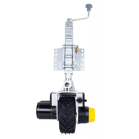 Roue de Support de Roue Jockey Électrique Mini Mover 12 V 550W 2722kg 6.7 m/Min Vitesse 20.3cm Roue En Caoutchouc Solide