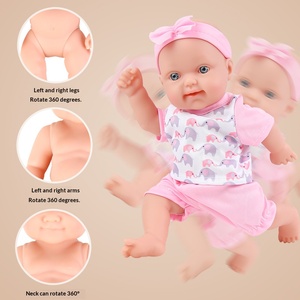 Poupée Reborn en vinyle de 10 pouces, poupée réaliste pour nouveau-né, jouet de simulation pour enfants - Product Image 3