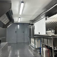 Remorque de restauration mobile électrique personnalisée entièrement équipée pour café, crème glacée, hot-dogs, barbecue – Chariot de concession