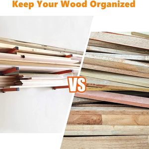 2 Pezzi Scaffali Organizzatori da Parete in Metallo Resistenti per Garage, Salvaspazio, Porta Utensili Durevole - Product Image 6