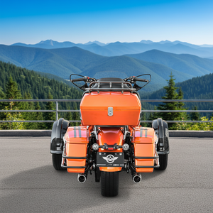 Motocyclette <span class=keywords><strong>Jonway</strong></span> YY400ZD-10 400cc, 4 temps, tricycle à marche arrière, pour adultes, 2 cylindres, rétro, essence, trois roues - Product Image 5