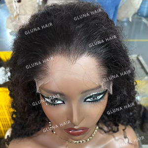 Venta al Por Mayor de Pelucas de Cabello Humano M Lagos con Encaje Frontal HD 13x4, Corte Bob <span class=keywords><strong>Corto</strong></span> y Liso, Novedad para Mujeres Negras - Product Image 2