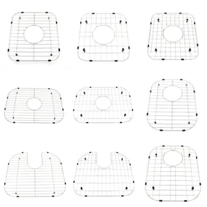 Grille de fond d'évier personnalisée selon les exigences du client Grille d'évier pour protéger votre cuisine Sinnk