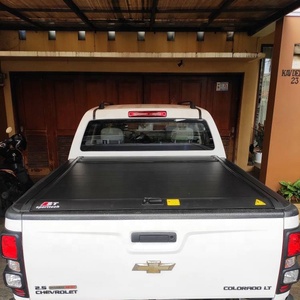 ฝาปิดแบบลูกกลิ้งสำหรับรถกระบะฝาปิดอะลูมิเนียมอัลลอยด์ไฟฟ้าสำหรับ Chevrolet Toyota DMAX อุปกรณ์เสริมสำหรับ <span class=keywords><strong>F150</strong></span> - Product Image 2