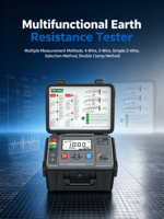 Professional Multifunction Earth Resistance Meter Earth Resistance Measuring Instrument Ground Resistance test Equipment