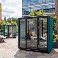 Cabine insonorisée moderne Comine 2026 pour bureau, salle de réunion, cabine téléphonique, bureau acoustique, bureau mobile pour immeuble de bureaux et hôtel