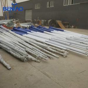 Ampiamente usato 7m rotondi di illuminazione solare esterna pali in acciaio zincato con traffico autostradale Design e circuiti - Product Image 4