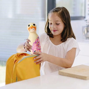 Bouteille d'eau isotherme minimaliste nordique pour enfants, en acier inoxydable, tasse moderne, essentielle pour la randonnée et le camping - Product Image 3