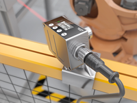 Capteur TOF haute précision longue portée 50 m, capteurs de déplacement laser RS485