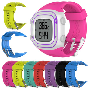 Correa de reloj de silicona para <span class=keywords><strong>Garmin</strong></span> Forerunner <span class=keywords><strong>10</strong></span> 15 <span class=keywords><strong>GPS</strong></span> reloj deportivo para correr pequeño grande para mujeres y hombres bandas de repuesto con herramientas - Product Image 2