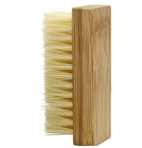 Vente en gros usine, faible MOQ, ensemble de brosses de nettoyage pour chaussures en bois avec gomme à daim - Product Image 4