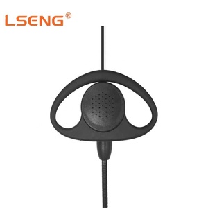 Auriculares de Radio Manos Libres con Gancho en D, Micrófono Flexible, Conector TK, Resistentes al Agua IP54, VHF/UHF, Walkie Talkie - Product Image 2