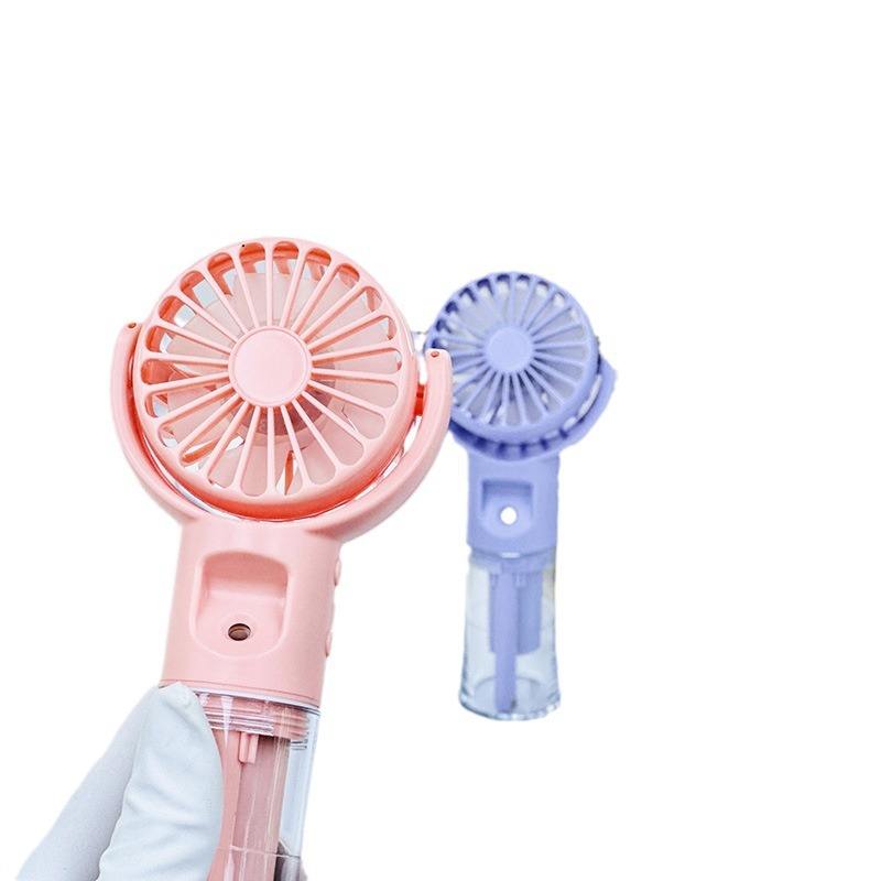 Portable 2in1 Water Mist Fan - USB Mini Air Cooling Humidifier with ...