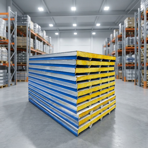 ราคาแผ่นโลหะสำเร็จรูปสำหรับวัสดุก่อสร้างห้องเย็นกลางแจ้ง โครงการอาคารพลังงานศูนย์เป็นศูนย์คาร์บอนในสหภาพยุโรป - Product Image 2