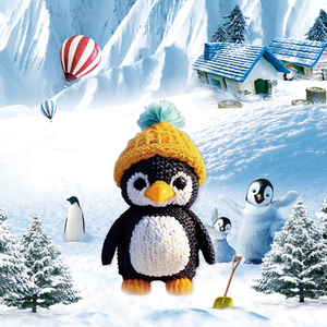 Kit de Crochet Penguin Crochetta para Principiantes, Kit de Animales para Adultos, Kits para Aprender a Hacer Crochet, Suministros de Tejido para Niños - Product Image 6