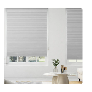 Modern Style New Electric Honeycomb Vertical Roller Shades Full Blackout Feature with Remote <strong>Control</strong> <strong>System</strong> Polyester Material - Product Image 3