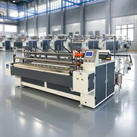 Usine Fuyuan Prix bon marché Machine de fabrication de rouleau de papier hygiénique laminé à la colle 1350 Serviette de cuisine