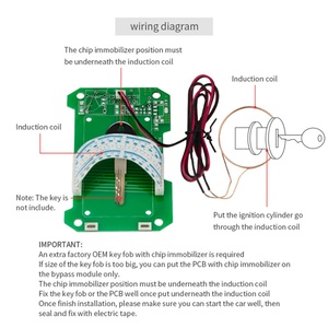 EASYGUARD BM002 Version Universelle de Qualité pour Alarme de Voiture, Démarrage à Distance et Bypass d'Antidémarrage - Product Image 4