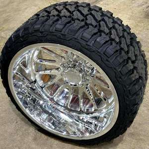 Nuevas Llantas de Aleación de Aluminio Forjado con Borde Profundo Pulido de 25 mm 6x139.7 para Camioneta F150/F250/F350 Silverado1500/2500/3500 - Product Image 4