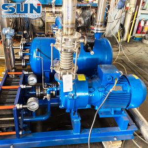 Thiết bị tập trung Natri Hydroxit công nghiệp thiết bị bay hơi phim rơi đơn được trang bị máy bơm chân không - Product Image 6