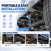 Traceur GPS magnétique 4G LTE Q1Pro-B, dispositif de suivi de véhicule en temps réel Q1Pro pour la gestion des flottes, des conteneurs, des équipements et des actifs