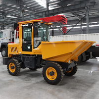 BOB-LIFT populaire Mini Dumper 2 tonnes seau à bascule hydraulique avec cabine conducteur à vendre