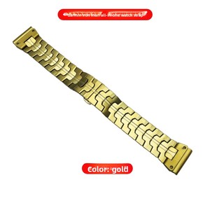 Correa de Repuesto de Acero Inoxidable Sólido Inspirada en Iron Man (22/26 mm) Compatible con Relojes Inteligentes <span class=keywords><strong>Garmin</strong></span> Fenix8/Fenix7X/Fenix6X/5X - Product Image 5