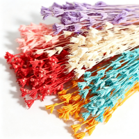 Bouquet de fleurs d'anis étoilé multicolores éternelles, fait main, longue durée (3-5 ans), idéal pour la maison, la Saint-Valentin