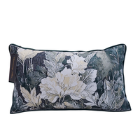 Housse de coussin en velours de coton 30x50cm/45x45cm, nouveaux designs, housses de coussin décoratives pour la maison