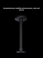 Support de montage au plafond pour projecteur JMGO N5s ultra Max, N5s ultra, N5s Pro Max, N3 Ultra Max, N3 Ultra X-Type, réglable en hauteur