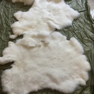 Çin fabrika sıcak satış kürk üreticisi tavşan cilt