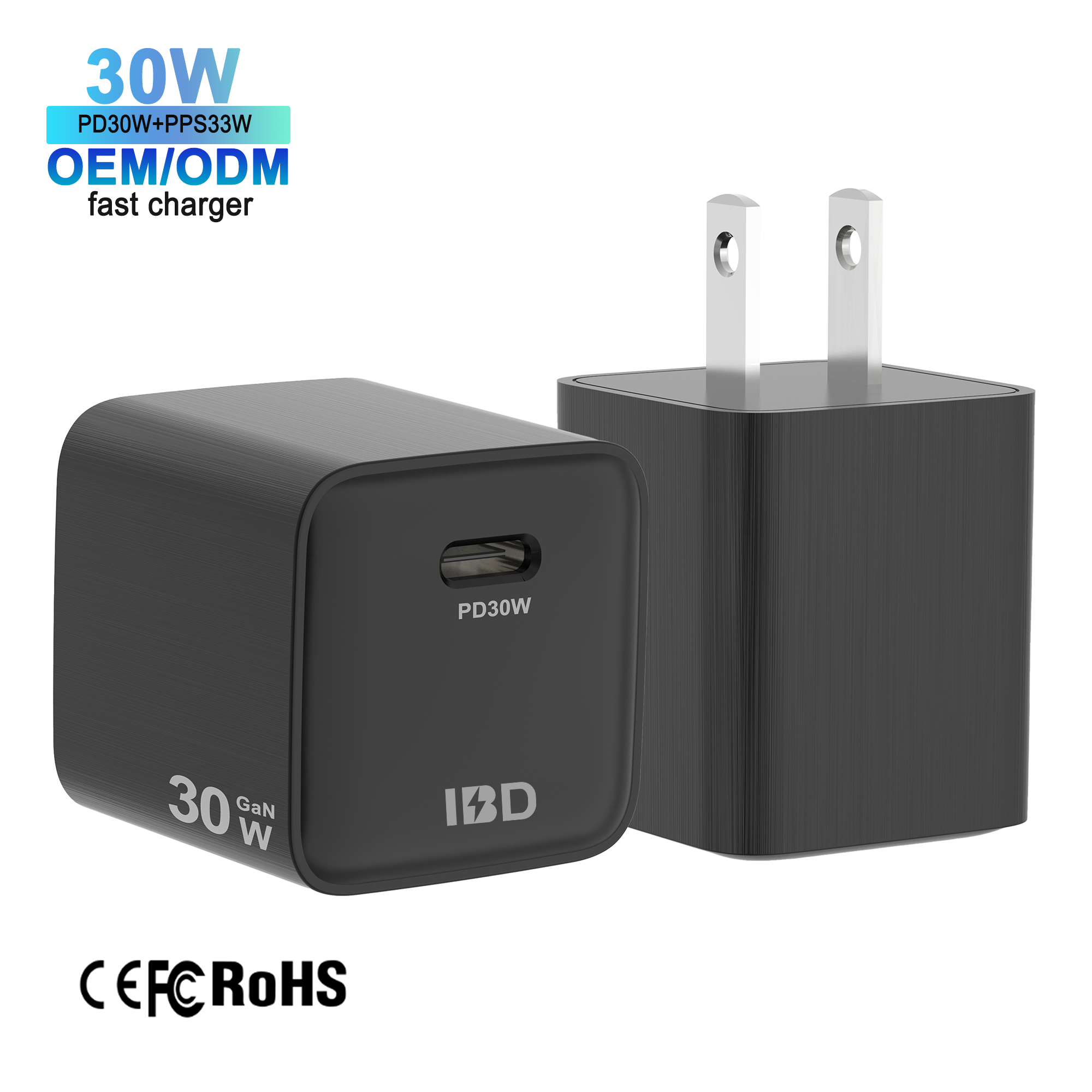 Chargeur rapide 1C 30W