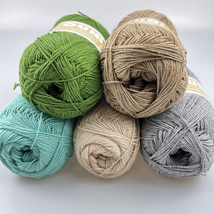 100g 475 metros Super Hot in Esty Online Shop Market Place 5 Ply Hilo de algodón orgánico 100% Peinado Proveedor de hilo de algodón en China - Product Image 6