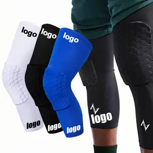 EVA Custom Basketball Knee Protector Pads Sleeve Guard Compression Breathable Sports Kneepad Honeycomb Basketball Knee Pads