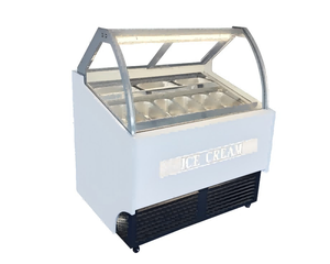 Equipo de congelación comercial del Gabinete de exhibición refrigerado por aire del helado para el congelador y el refrigerador del helado - Product Image 2