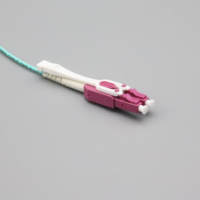 Cable de conexión de red multimodo de coleta de fibra óptica Uniboot para FTTH WiFi CATV con conector MPO