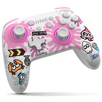 Pengontrol Game Nirkabel IINE untuk Graffiti OLED Amiibo WakeUp Vibration Motor Turbo NFC Gamepad Enam-sumbu