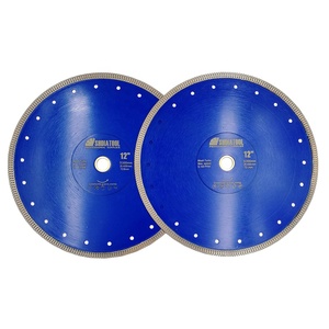 SHDIATOOL Disco Diamantato Turbo X-Mesh Pressato a Caldo 8/9/10/12 Pollici, Lama <span class=keywords><strong>da</strong></span> <span class=keywords><strong>Taglio</strong></span> a Secco/Umido per Piastrelle e Marmo - Product Image 2