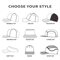Gorras Snapback de 6 Paneles con Logotipo Personalizado, Gorras Ajustadas, Gorras Trucker, Gorras Deportivas de Béisbol para Hombre