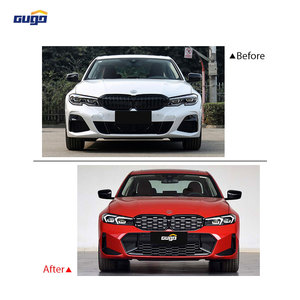 GUGO 2020-<span class=keywords><strong>2022</strong></span> pour <span class=keywords><strong>BMW</strong></span> <span class=keywords><strong>SÉRIE</strong></span> 3 G20/G28 Bodykit Pare-chocs avant et arrière Mise à niveau vers 2023 LCI SPORT MODEL Plastique de bonne qualité - Product Image 2