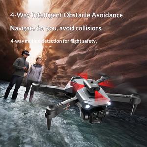 Dron Vertical K6max con Tres Cámaras, Evitación de Obstáculos en Cuatro Lados, Posicionamiento de Flujo Óptico, Aeronave de Cuatro Ejes, 4k HD, Gestos - Product Image 1