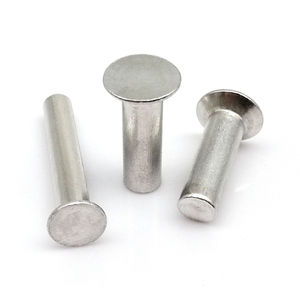 Rivets pleins à tête fraisée plate et à tête conique plate de 2mm, 3mm, 4mm, 5mm, 6mm, 8mm, Rivets pleins en acier inoxydable - Product Image 5