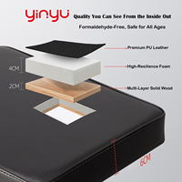 Yinyu SB008 Eco Super Soft Piano Bench 120KG Capacity Height Adjustable