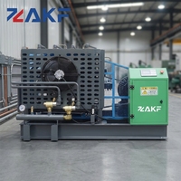 Compresor de Aire de Alta Presión Industrial ZAKF de 30KW, 40 Bar, 8m3/min, para la Industria de Moldeo por Soplado de Botellas de Plástico PET