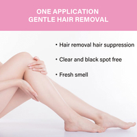 Crème dépilatoire naturelle pour femmes, indolore et efficace, pour le visage et le corps, cible la croissance des poils et stoppe leur prolifération sur la peau