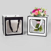 Sacs de transport de luxe violets pour boutiques, avec logo personnalisé imprimé, emballage en papier premium et poignées en corde de coton pour les magasins de vêtements
