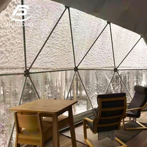 Nhà ngoài trời sang trọng prefab cắm trại glamming trắc địa Dome lều - Product Image 5