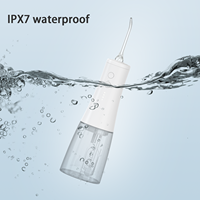 Wiederaufladbarer USB-Zahnreiniger für Hotel & Haushalt, Zahnseide-Ersatz, Munddusche, IPX7 Wasserdicht, 350ml Tragbar, OEM